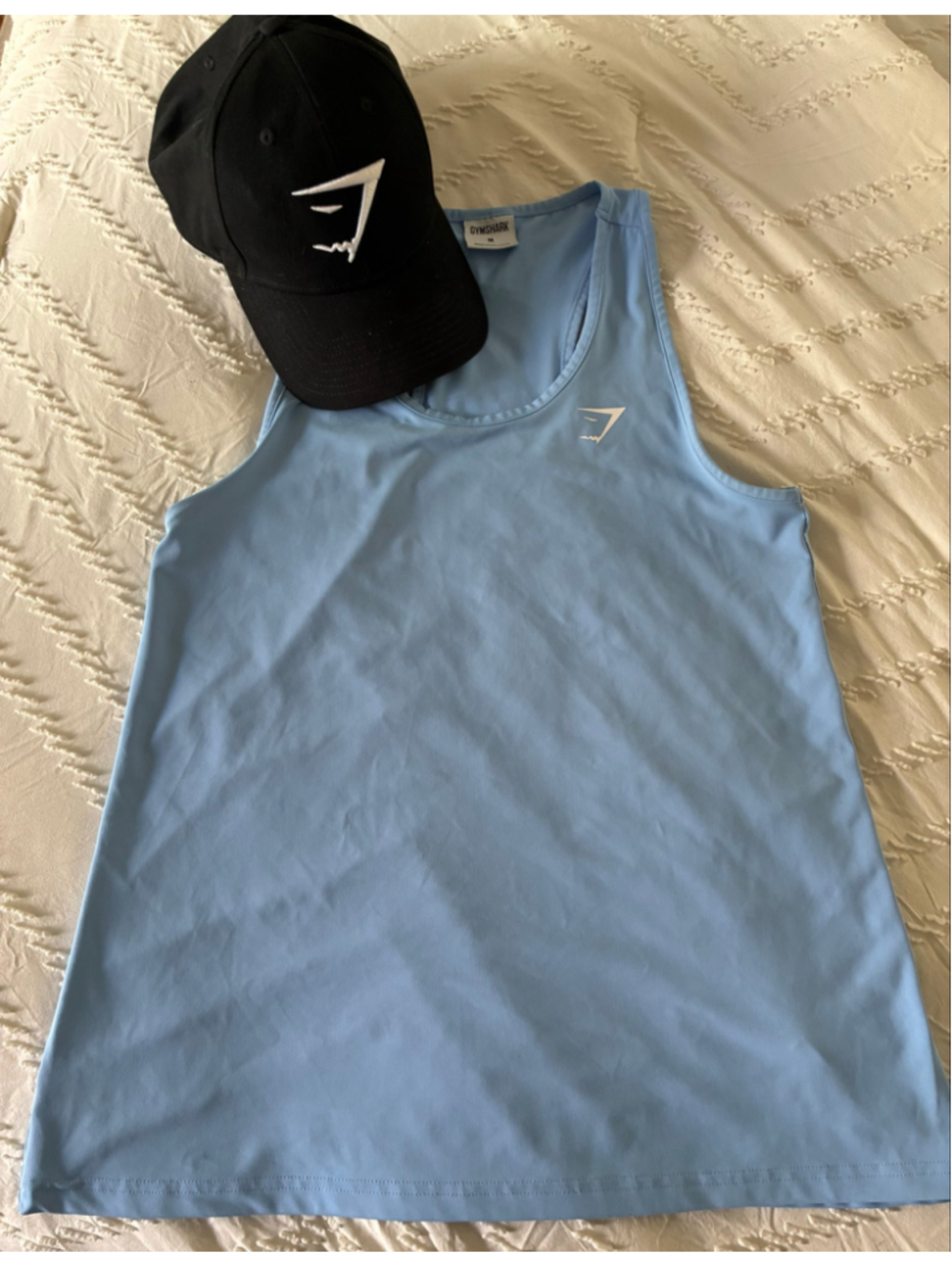 Men's Gymshark Tank Top & baseball hat Size M men